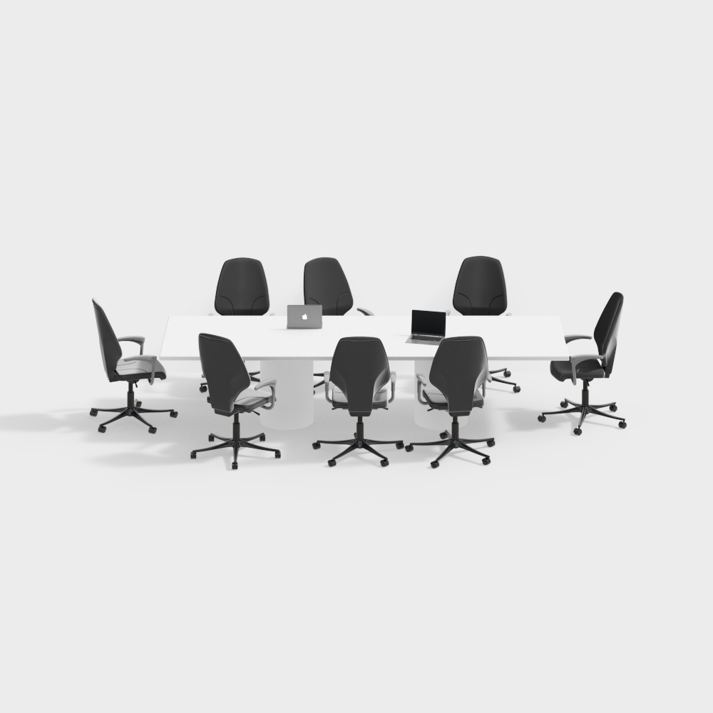 Tables et chaises de conférence modernes