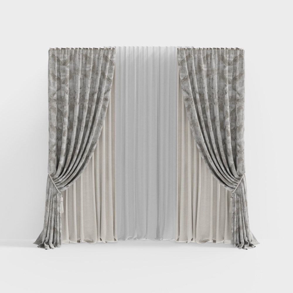 Set space-curtain