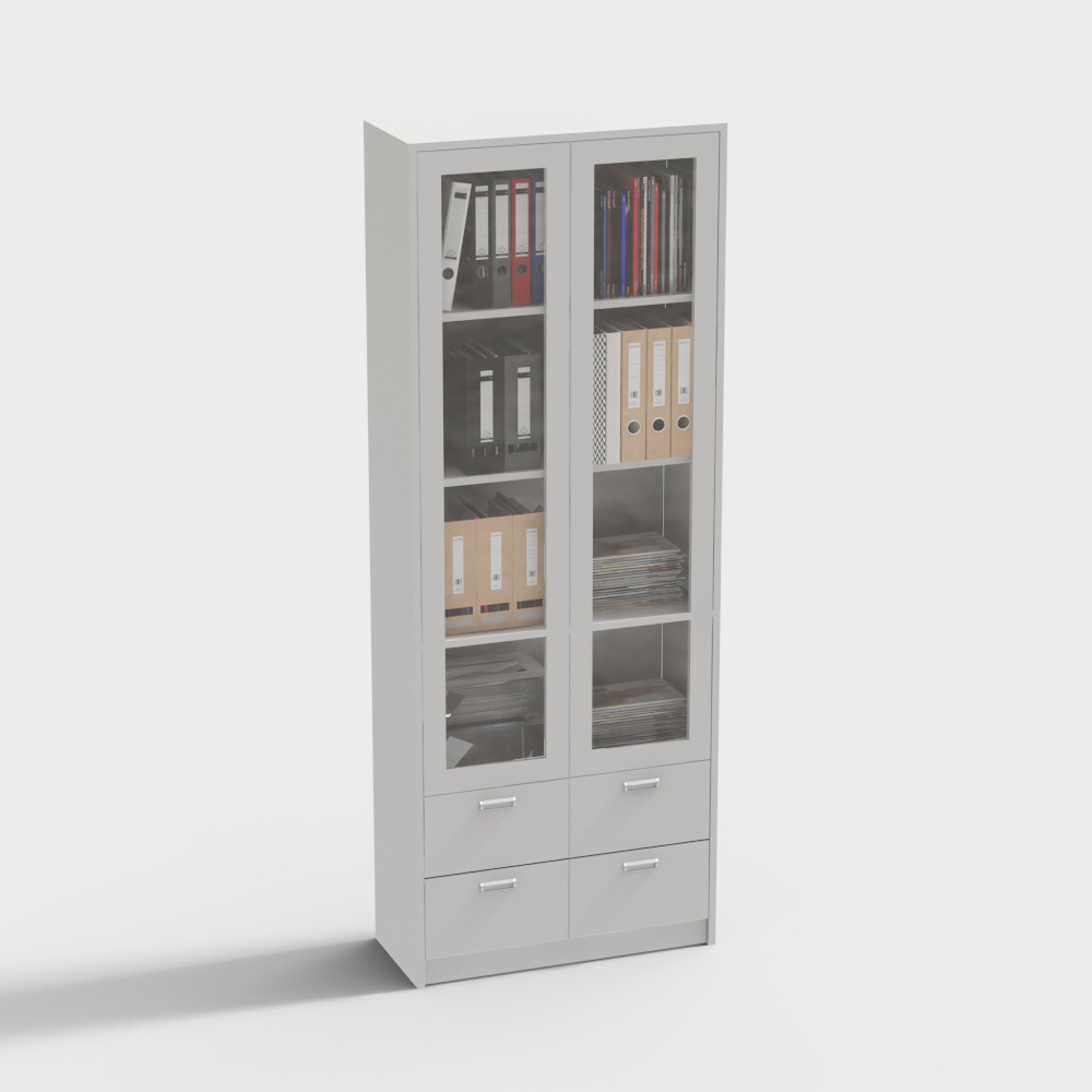 모던 사무실 서류 캐비닛