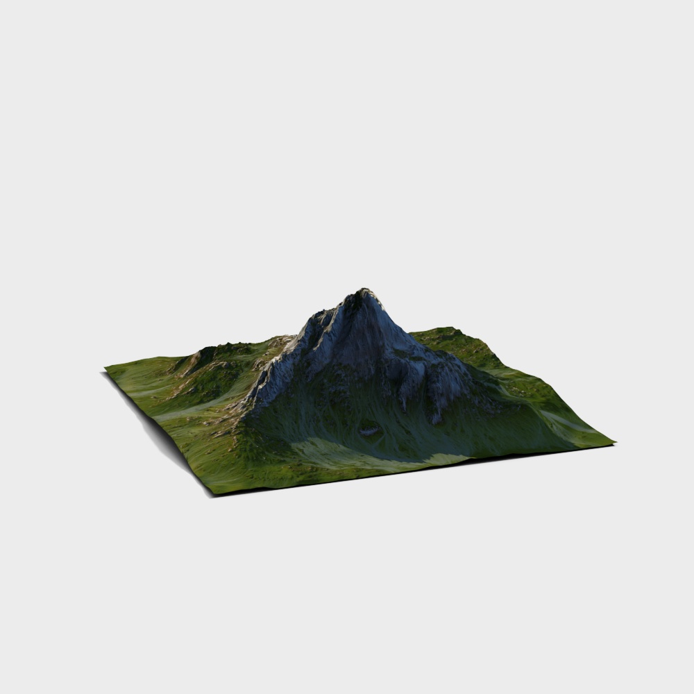 Mountain Majesty 3D model