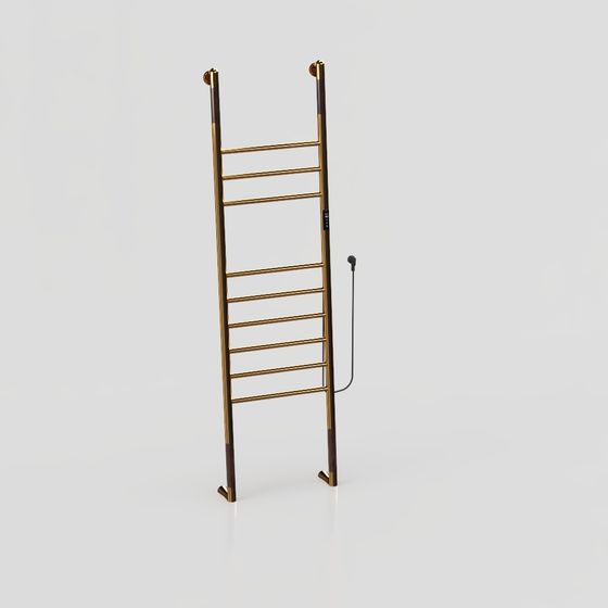 탄소 섬유 스마트 전기 수건 건조대 무드리스 수납대 바닥형 세로식 건조대