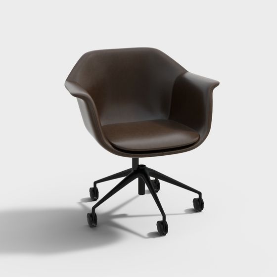 Sleek Office Chair 3D Model