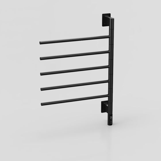 Stylish Bathroom Towel Rack 3D model