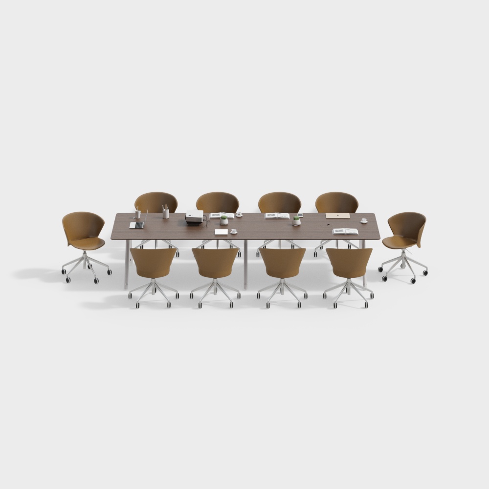 Tables et chaises de conférence modernes