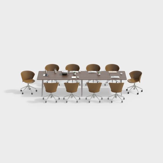 Tables et chaises de conférence modernes