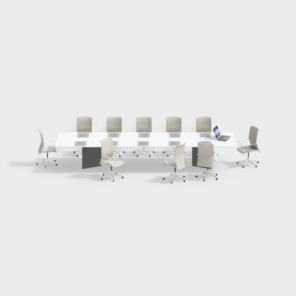 Modern conference tables and chairs
