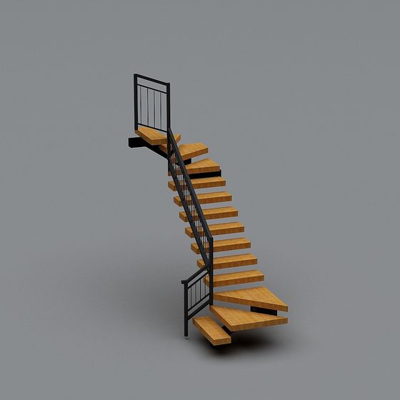 Urban Staircase 3D model