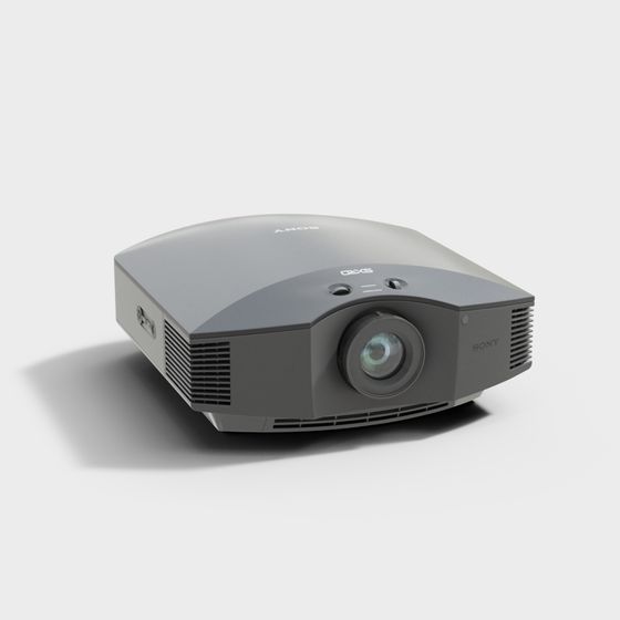 High-Detail Sony Projector 3D Model