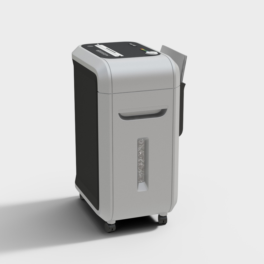 Modern Paper Shredder 3D model