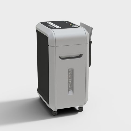 Modern Paper Shredder 3D model