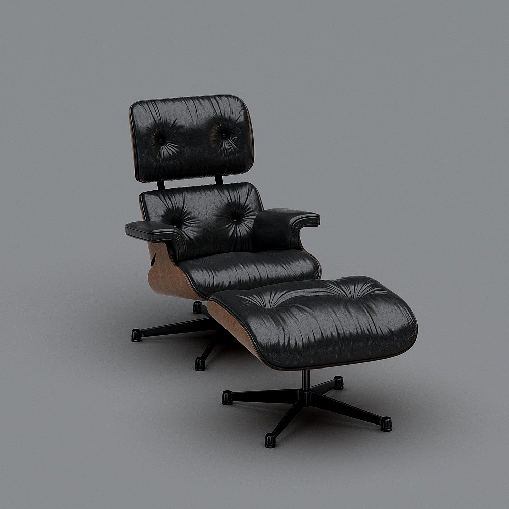 เก้าอี้เลานจ์ Eames ไม้