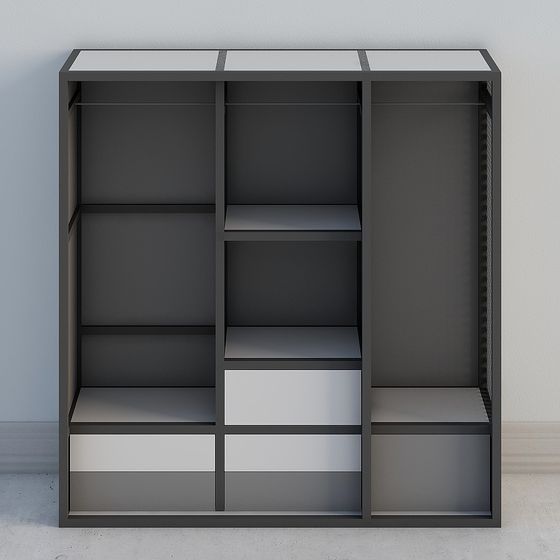 Urban Storage Unit Low-Poly 3D model