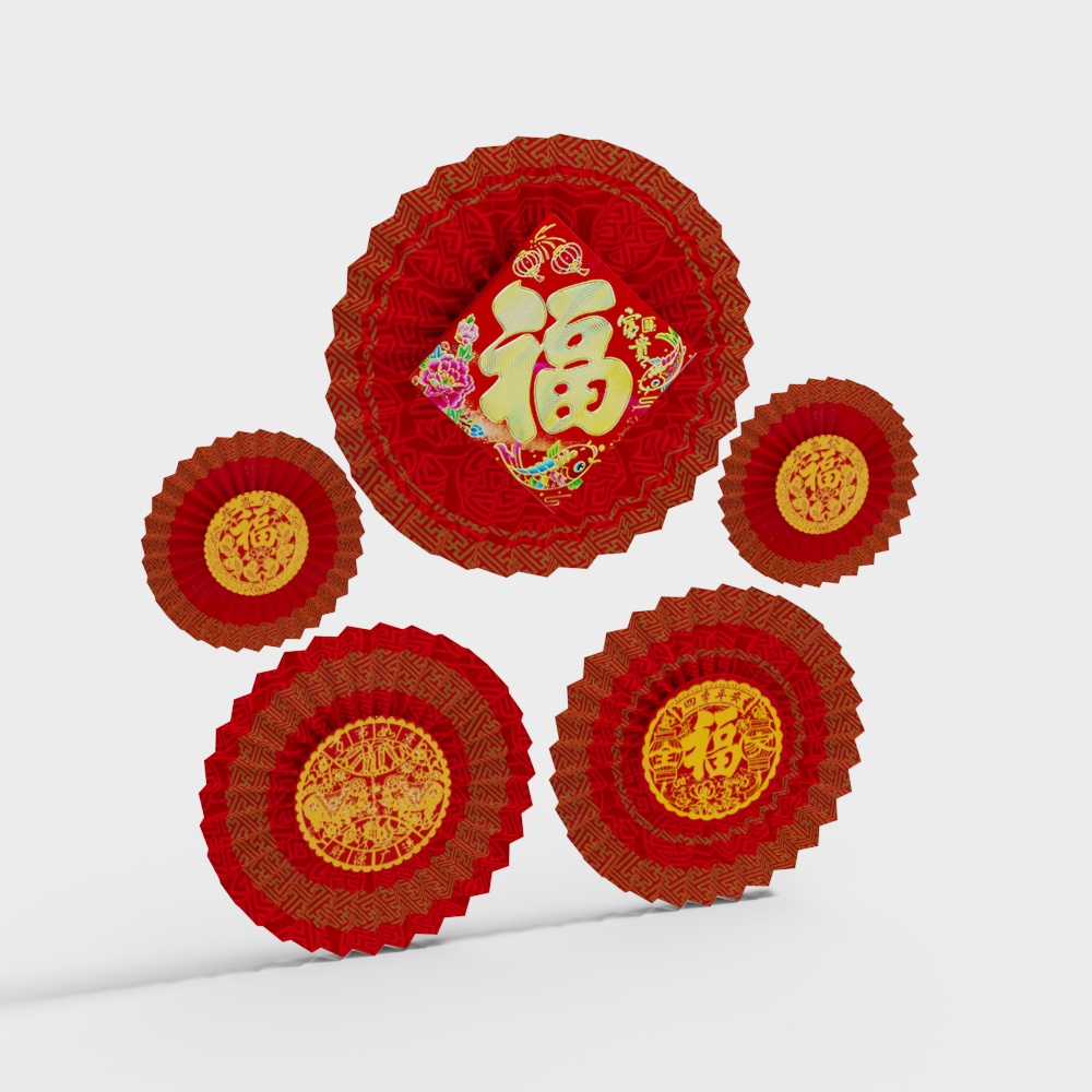 Trang trí tường cho năm mới