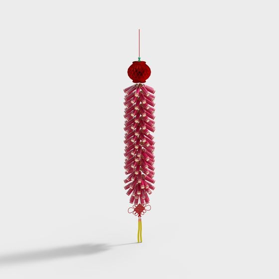 Chinese New Year Tassel 3D model