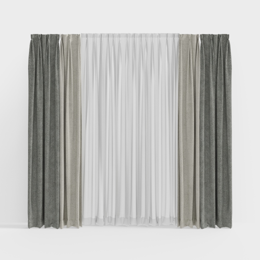 Set space-curtain