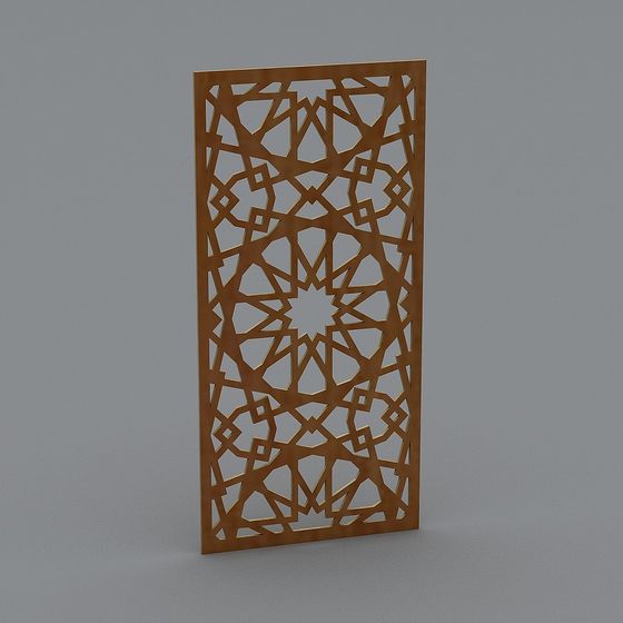 Lattice Panel 3D model - Contemporary Artistry