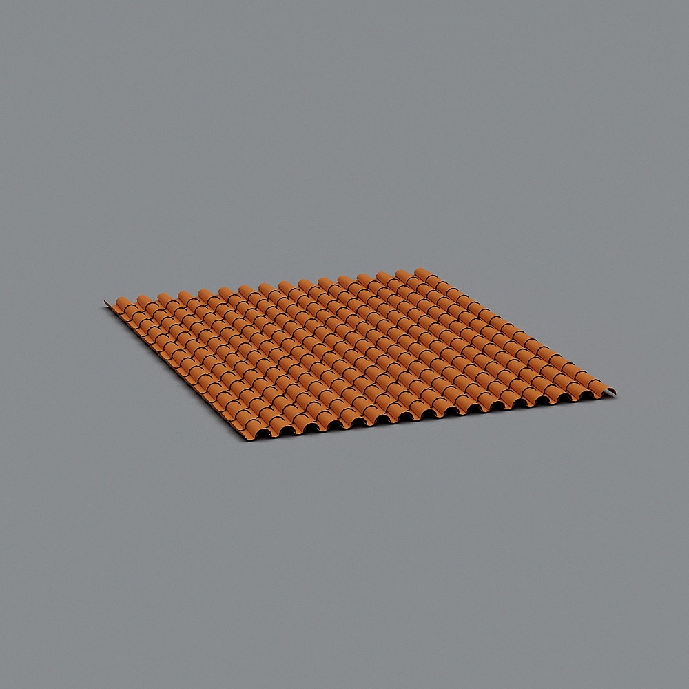 3D-Red-tile-roof-field-15'x19'-in-sketchup