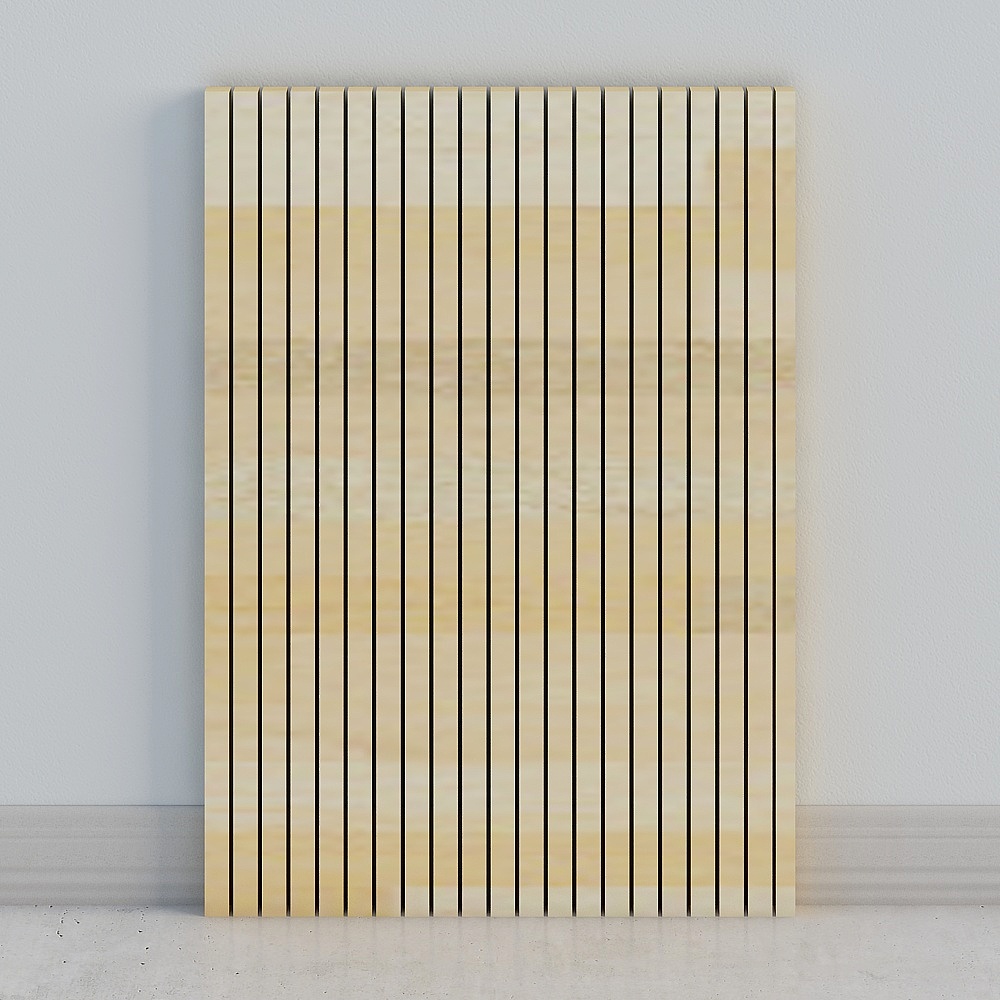 Panneau mural en bois