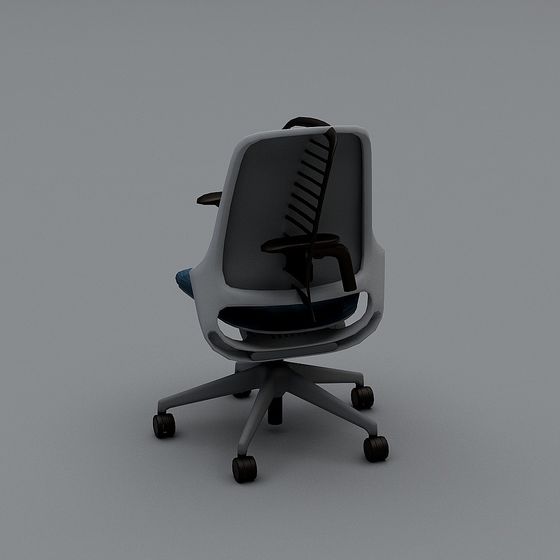 Urban Office Chair 3D Model for Creative Spaces
