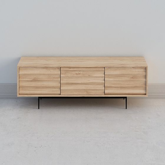 Stylish 3D Model TV Stand for Modern Interiors