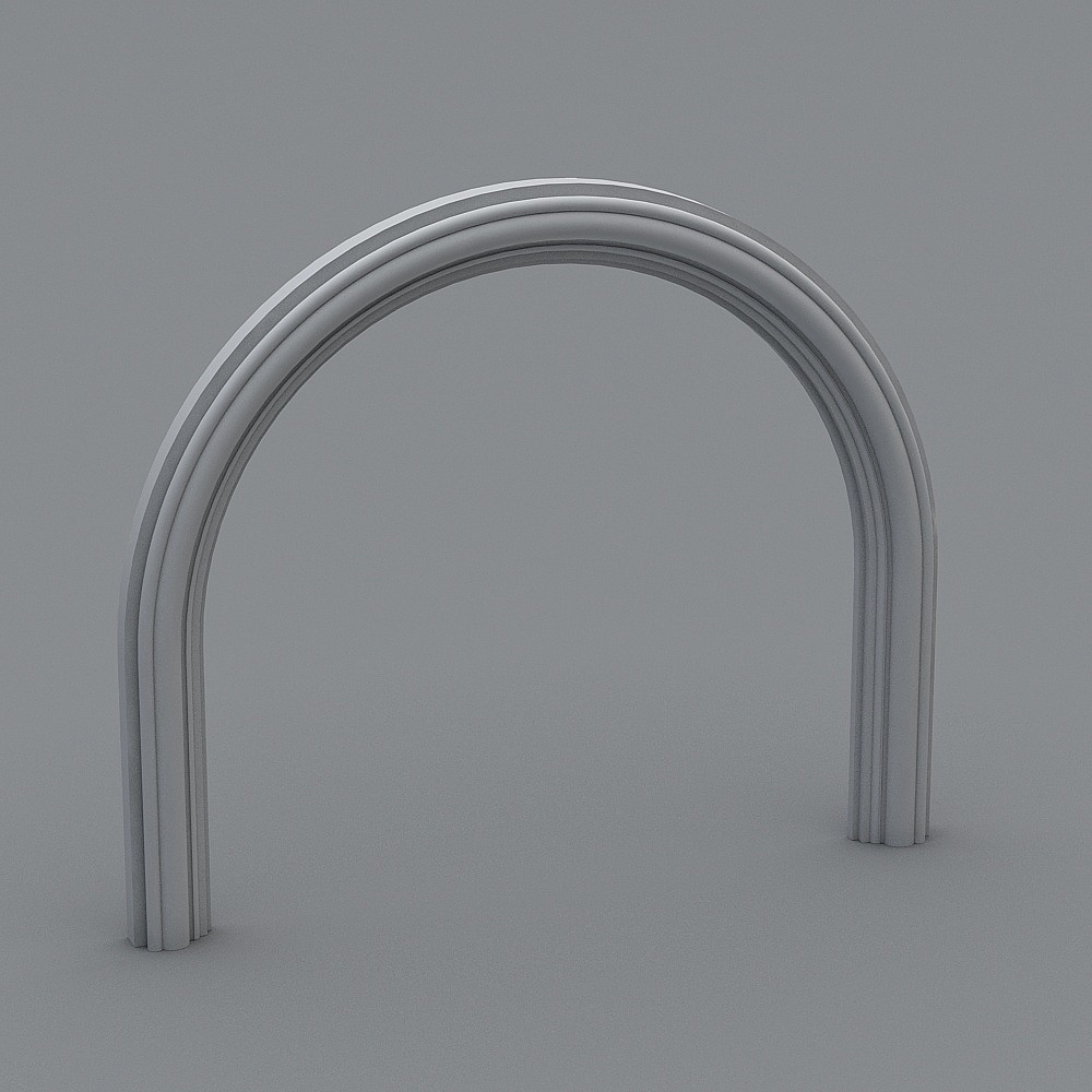 Elegant Archway 3D model for Creative Projects