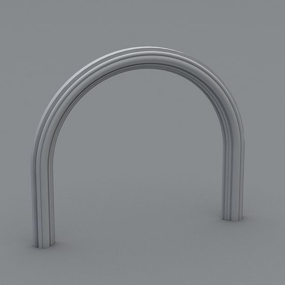 Elegant Archway 3D model for Creative Projects