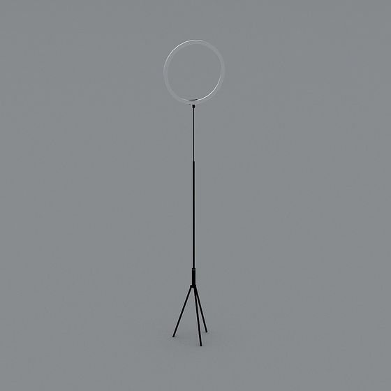 Circular Lamp 3D model for Stylish Homes