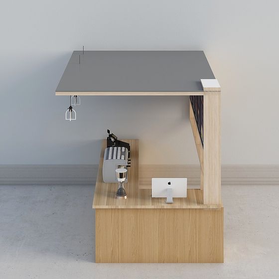 Urban Workspace 3D model for Modern Design