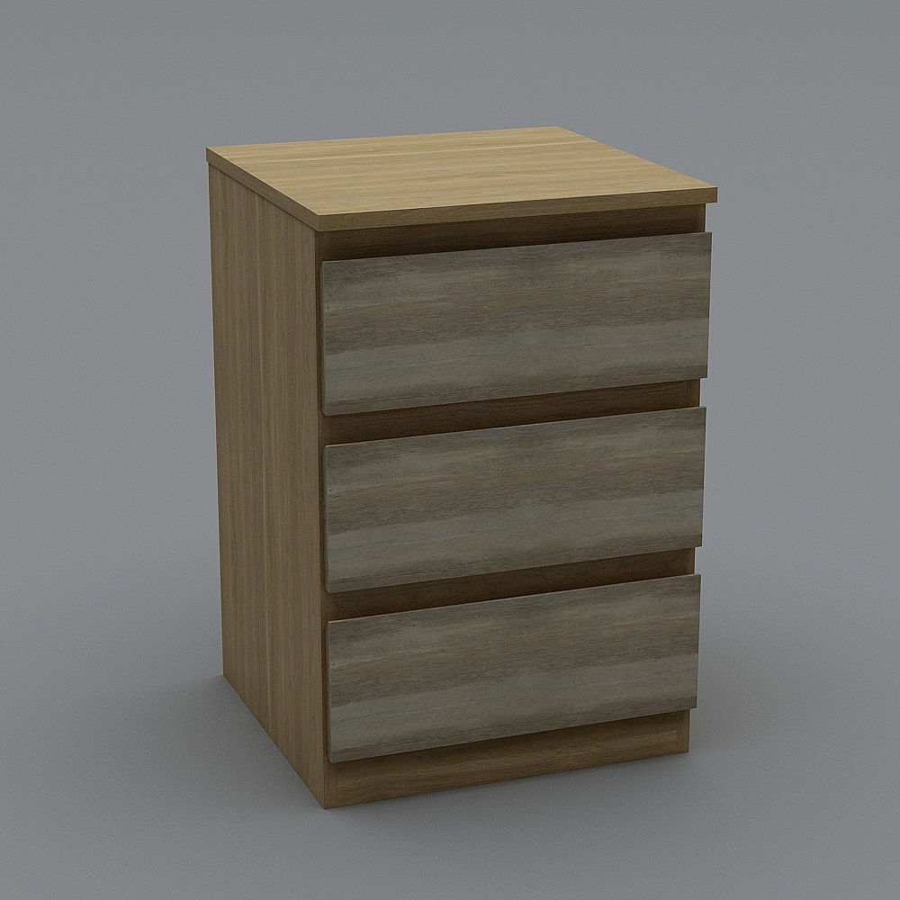 MALVERN-NIGHTSTAND 3 DRAWER