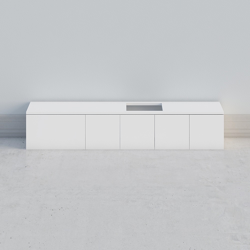 2500 hanging vanity undermount