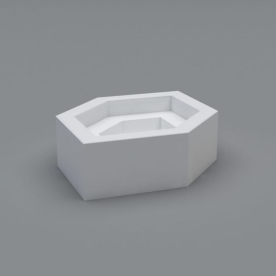 Modern Planter 3D model