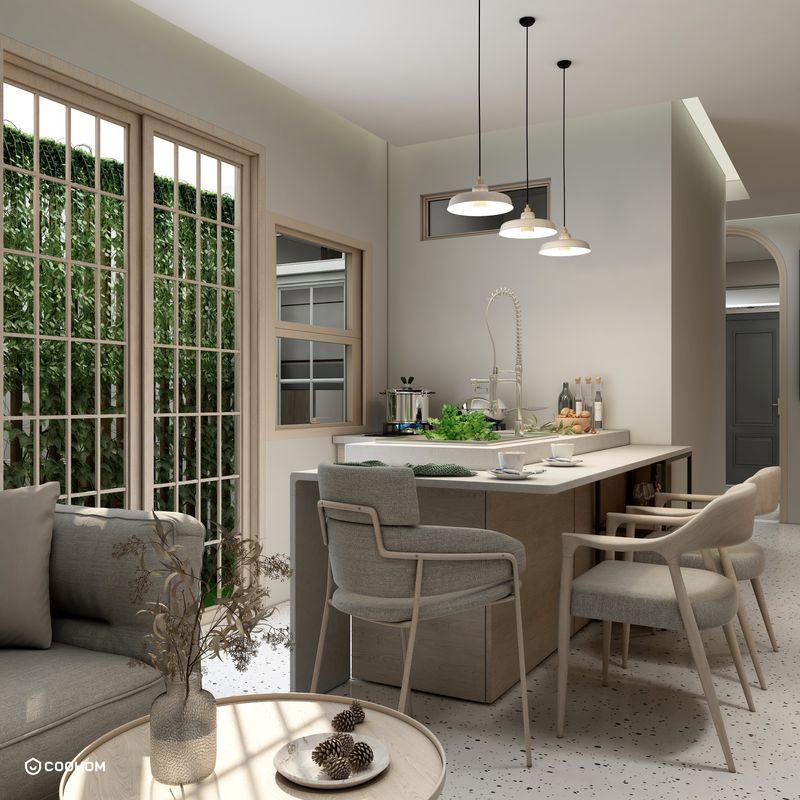 Modern Transitional Gray Kitchen Design Ideas