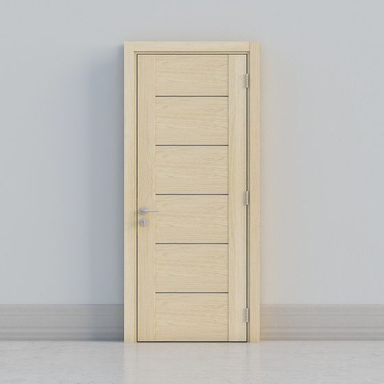 Modern Minimalist 3D Door Model