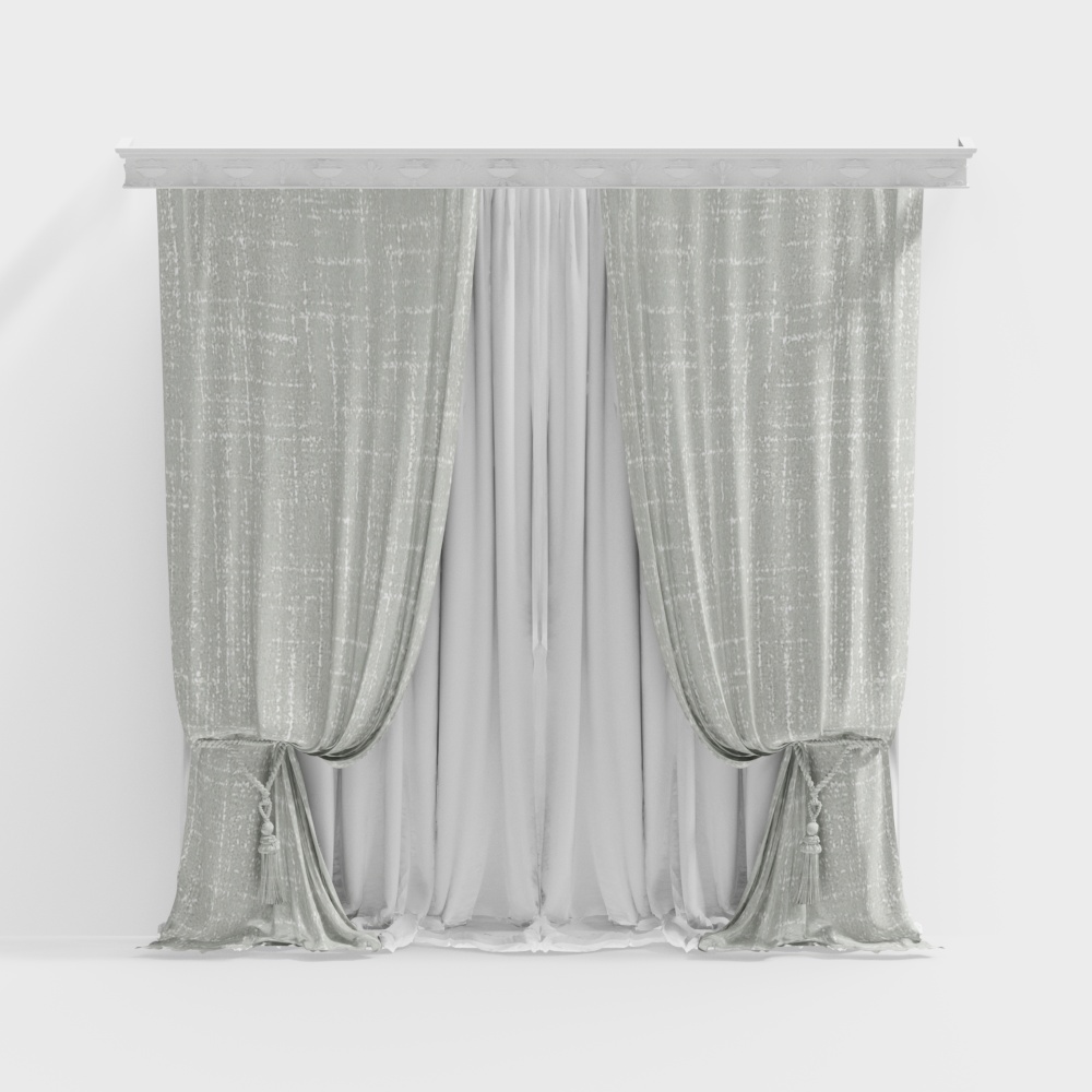 Set space-curtain