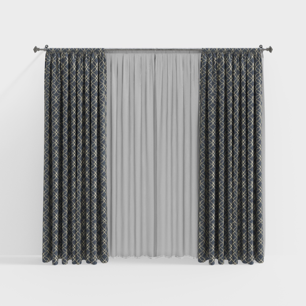 Set space-curtain