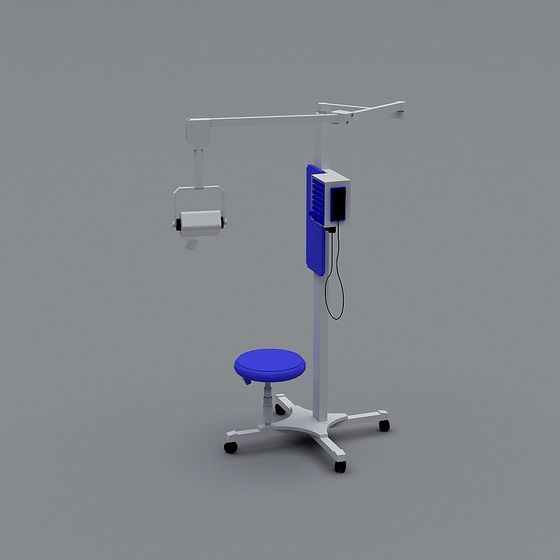 Mobile Dental X-Ray Machine 3D Model
