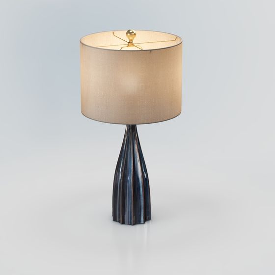 Elegant 3D Table Lamp Model for Modern Interiors