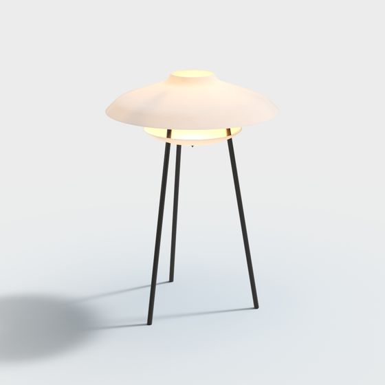Modern Minimalist 3D Lamp Model Design