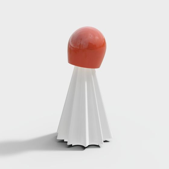 Mushroom Lamp 3D model