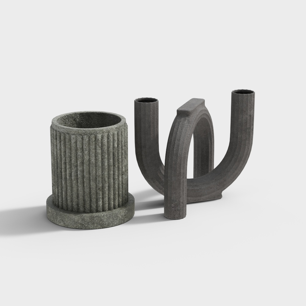 Ensemble de bijoux de style Wabi-sabi