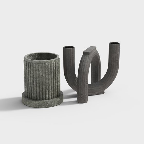 Ensemble de bijoux de style Wabi-sabi