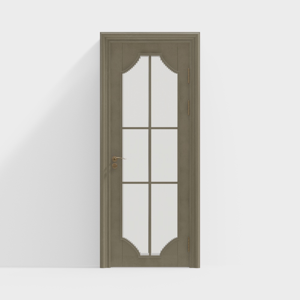 French Bathroom Door