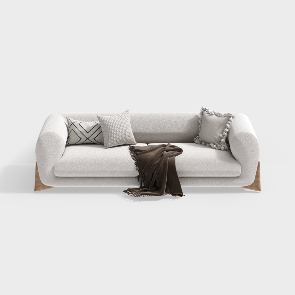 French cream style sofa