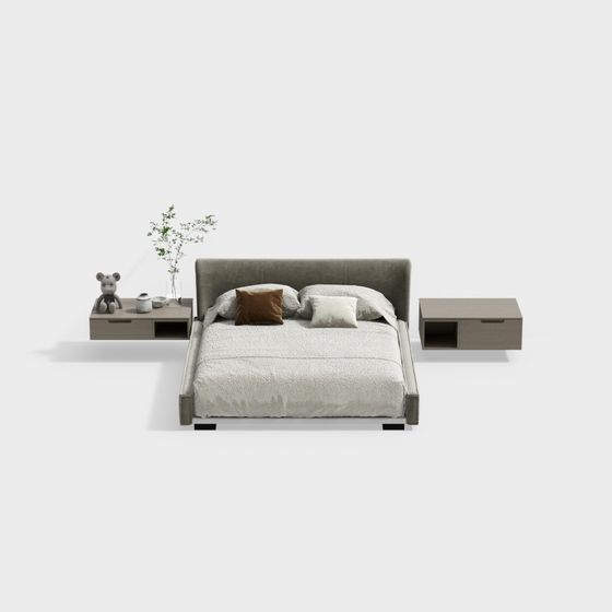 Urban Bedroom Suite 3D model