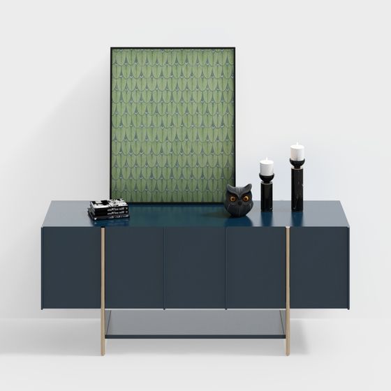 モダンなエントランスキャビネット