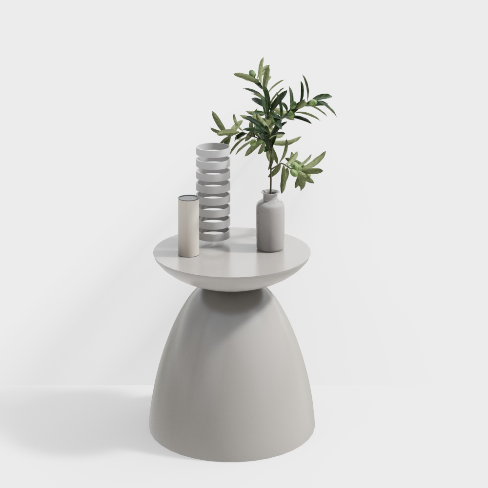 現代奶油風床頭櫃