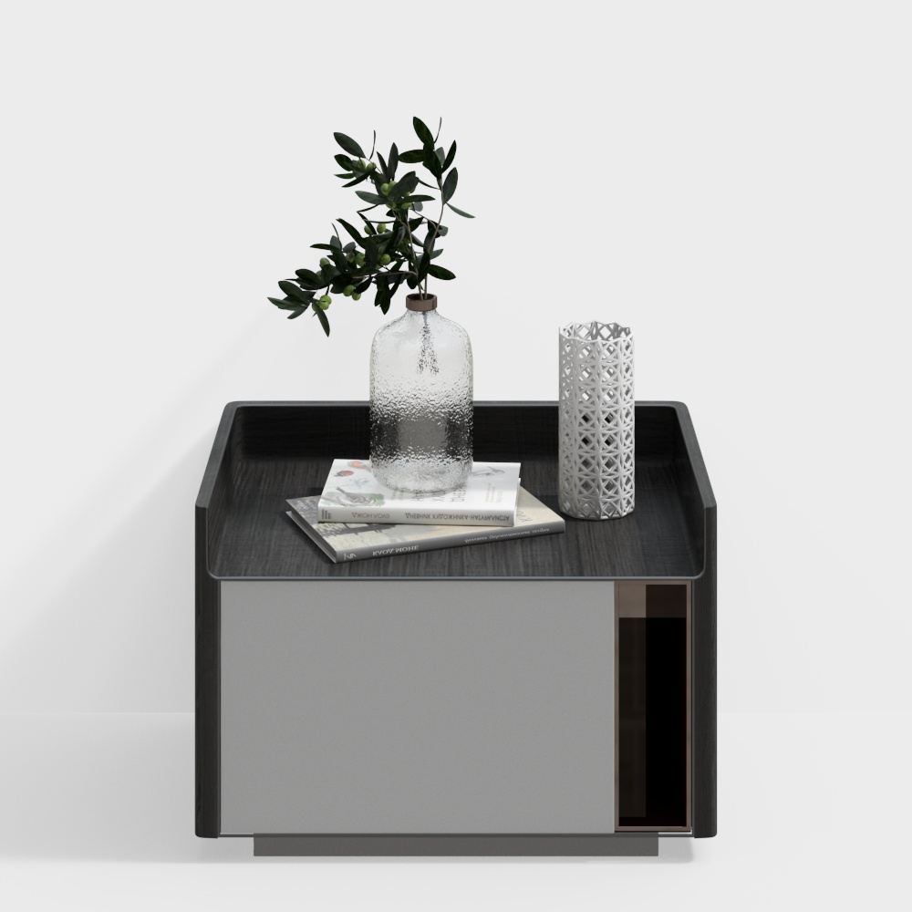 โต๊ะข้างเตียงที่ทันสมัย