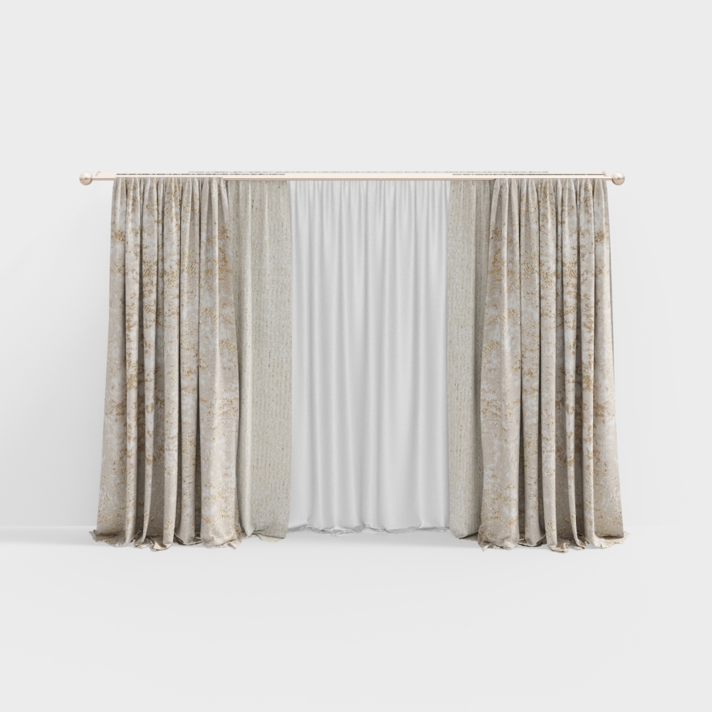 Set space-curtain