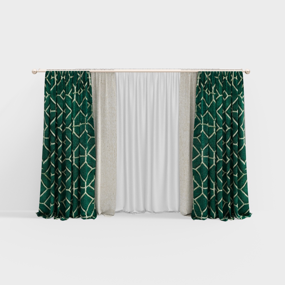 Set space-curtain