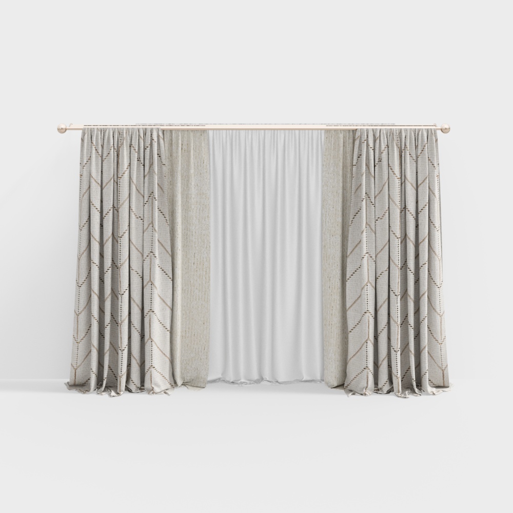 Set space-curtain